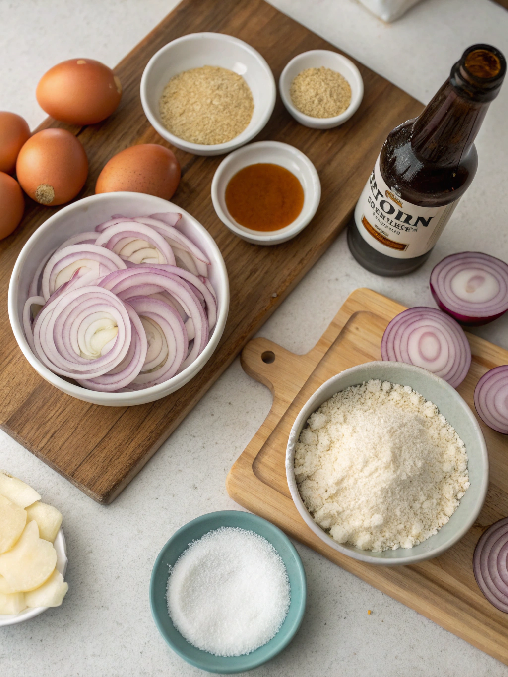 How to Make Onion Rings – Crispy & Golden Onion Rings Recipe in 5 Easy ...