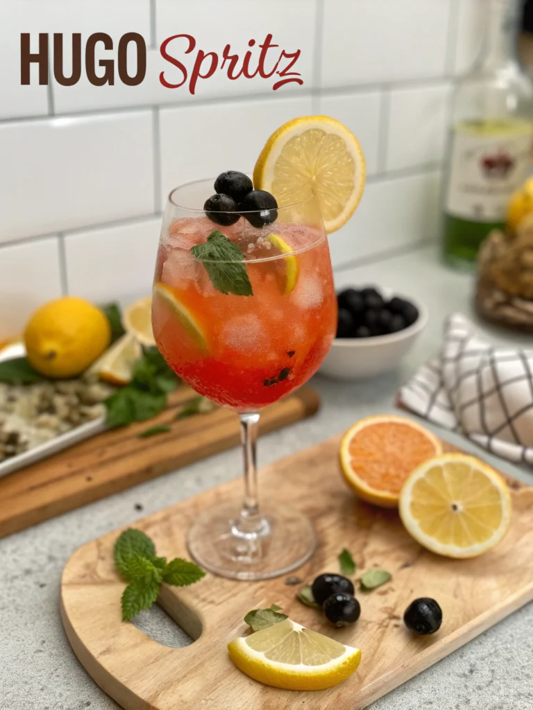 #1 Best Hugo Spritz Recipe for a Light and Fresh Cocktail