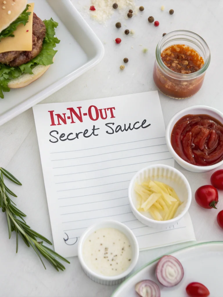 Homemade In N Out Sauce Recipe