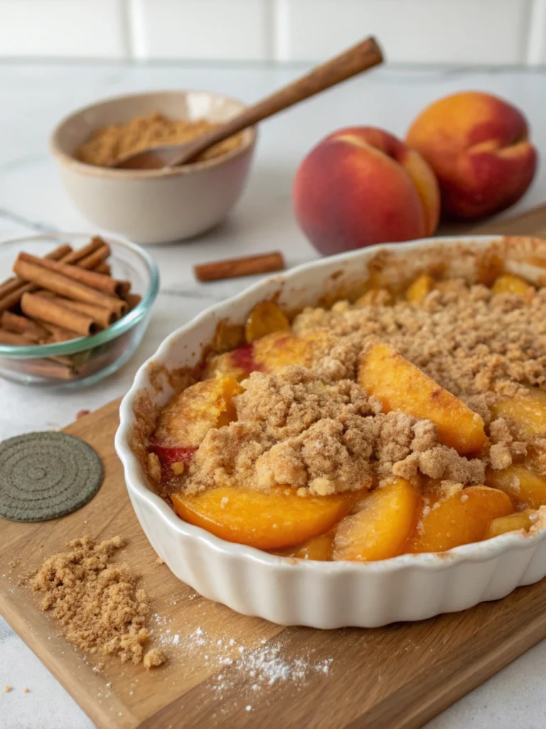 Peach Crumble Recipe