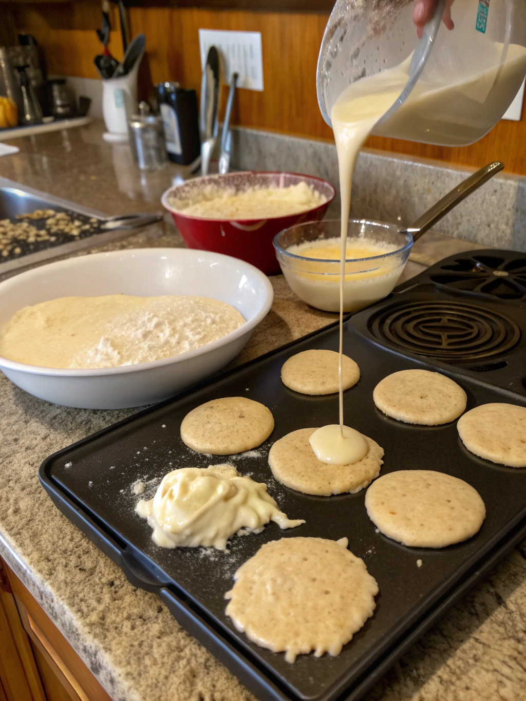 Hoe Cakes Recipe preparing steps