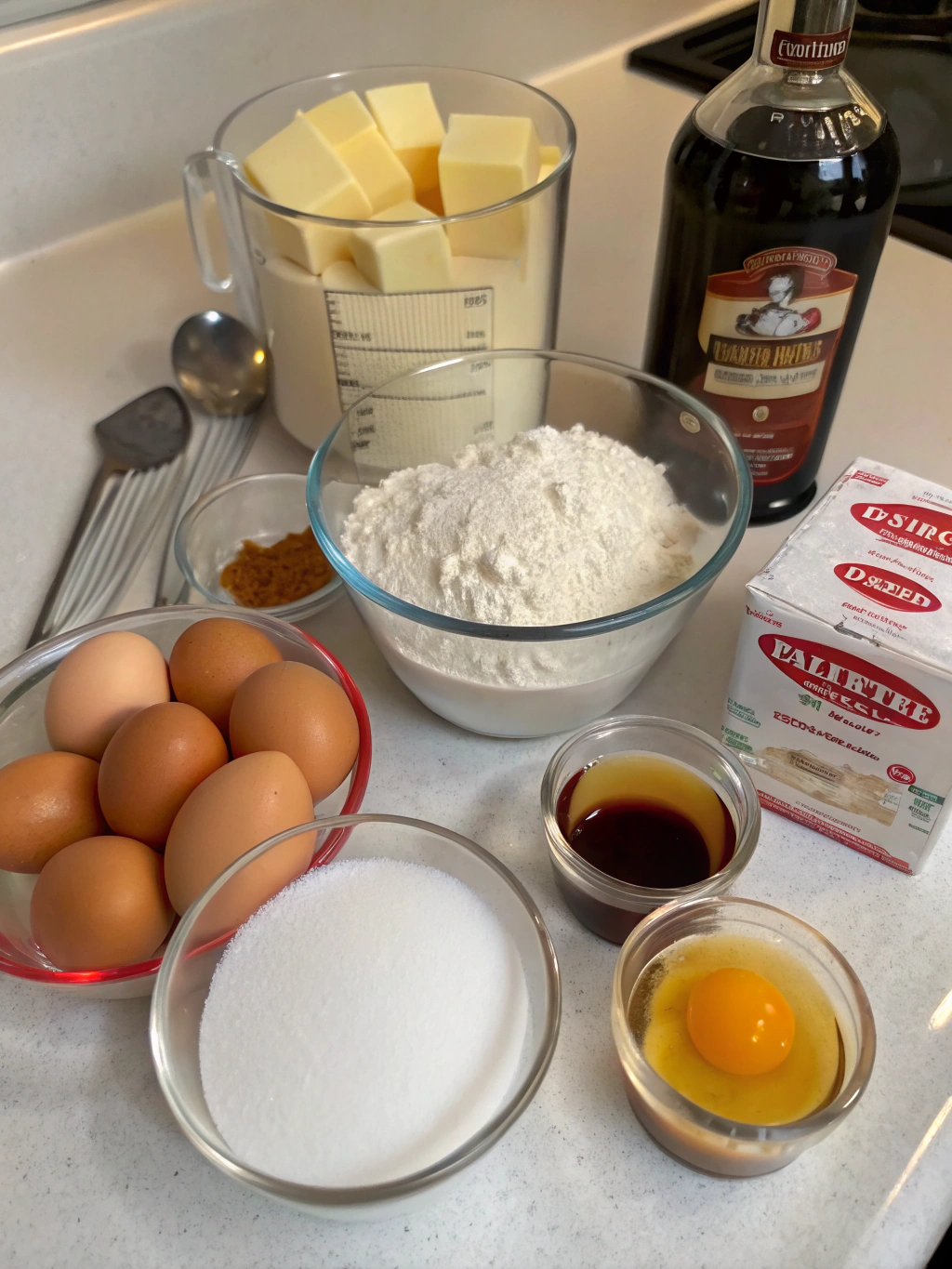 baba au rum cake recipe ingredients