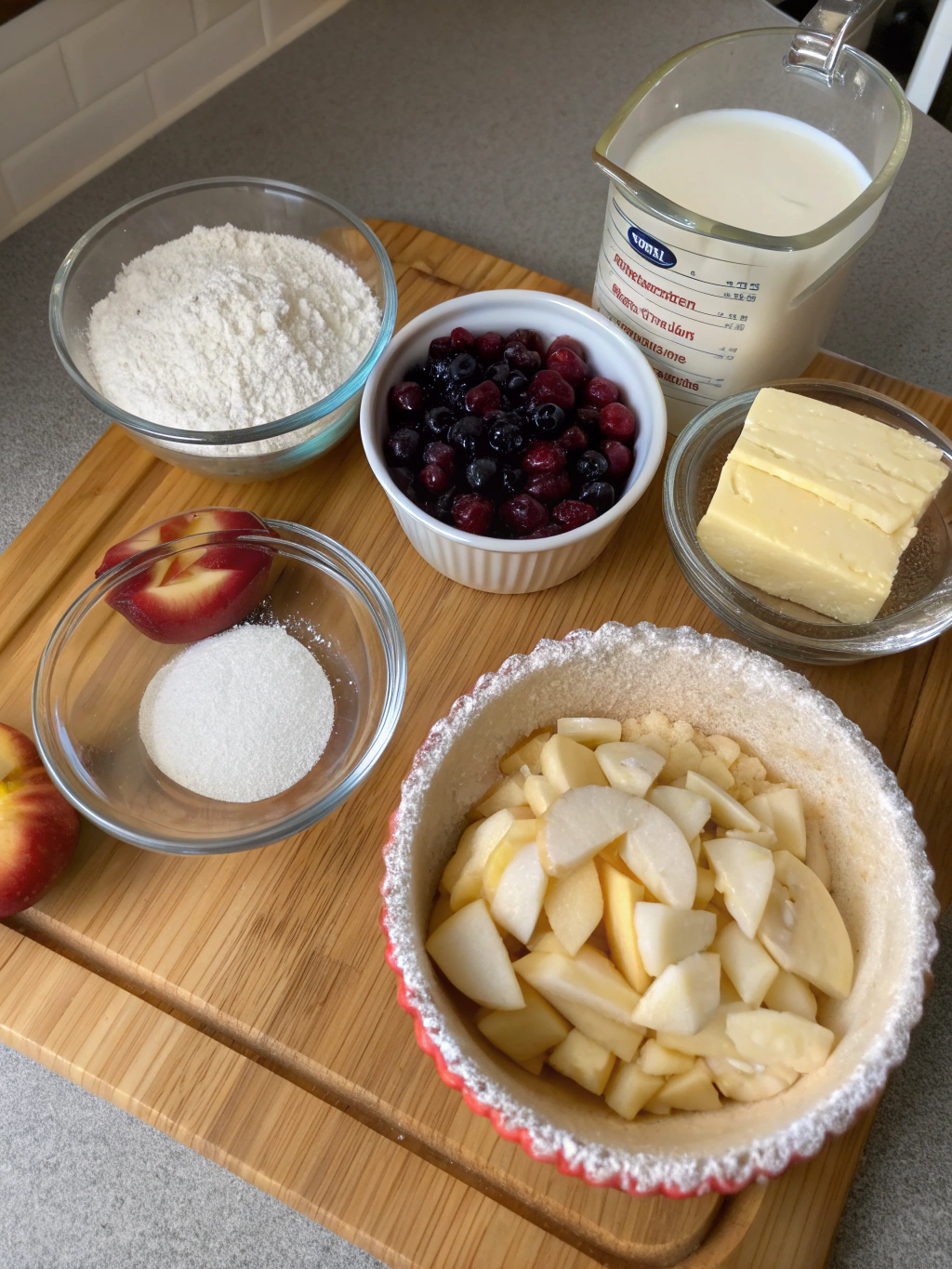 1 crust pie recipe ingredients