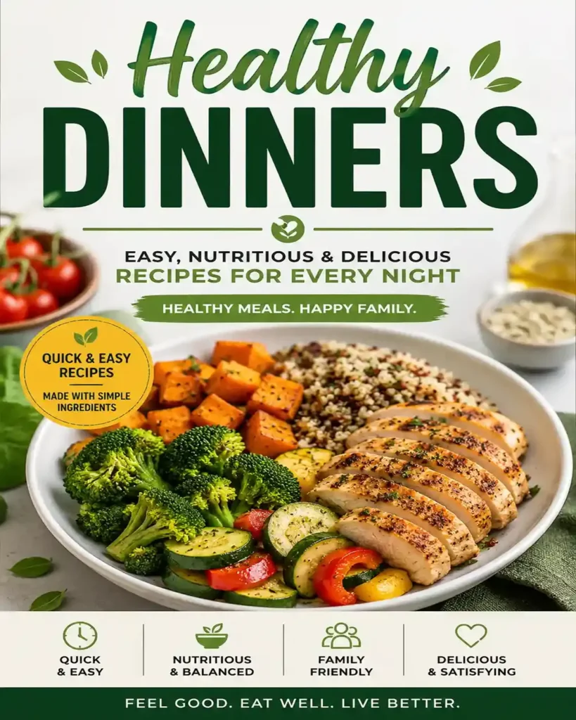 Healthy Dinner Recipes Ebook